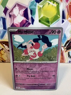 Mr. Mime 058/159 Reverse Holo Common Pokemon TCG S&V Journey Together NM - Image 1