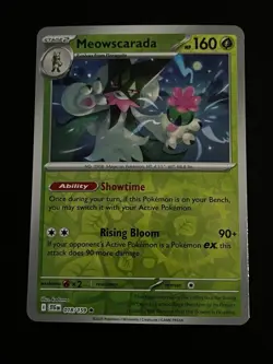 Meowscarada 018/159 Reverse Holo Rare Pokemon TCG S&V Journey Together - Image 1