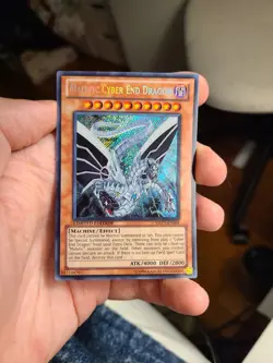 Yugioh Malefic Cyber End Dragon YMP1-EN004 Limited Secret Rare - Image 1