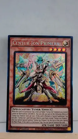 Centur-Ion Primera 1st Edition [NM] - Yu-Gi-Oh! RA05 [Secret Rare] - Image 1