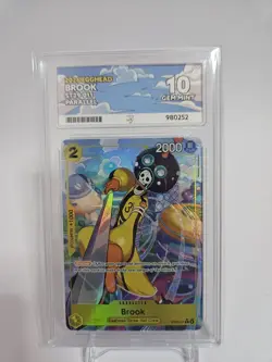 Ace 10 Pop 4 ST29-011 Brook Full Art Starter Deck 29 Egghead One Piece - Image 1