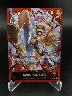 Monkey.D.Luffy (001) ST21-001 Leader Starter Deck EX: Gear 5 One Piece NM - Image 1