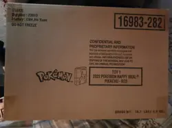2022 Mcdonalds Happy Meal Factory Sealed Pokemon Case (150 Packs) Toy #1 Pikachu - Image 4