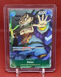 One Piece The Best PRB-01 Raizo OP01-052 Full Art English - Image 3