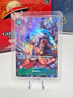 Shanks (028) (Alternate Art) OP13-028 Carrying On His Will Foil - Image 1