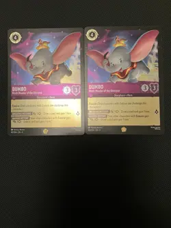Dumbo - Ninth Wonder of the Universe - Lorcana Fabled 45/204 - QTY 2 FOIL - LP - Image 3