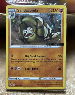 Sandaconda GameStop Stamped Holo Promo 082/163 New Sealed Pokemon Card TCG (24) - Image 1