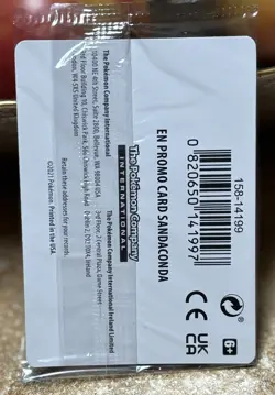 Sandaconda GameStop Stamped Holo Promo 082/163 New Sealed Pokemon Card TCG (24) - Image 2