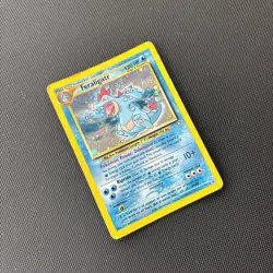 Pokemon Card Neo Genesis Feraligatr 5/111 Holo WOTC - Image 3