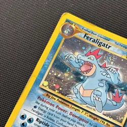 Pokemon Card Neo Genesis Feraligatr 5/111 Holo WOTC - Image 4