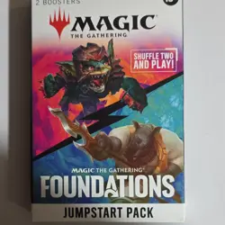 Magic: The Gathering Foundations Jumpstart Booster Pack 2 Packs 40 Cards - Image 1