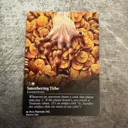 Smothering Tithe - Custom Art MTG Magic The Gathering Playtest Card - Image 1