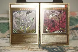 Yugioh Custom Gold Foil Cards Oricas Stardust Dragon Black Rose Dragon Set - Image 2