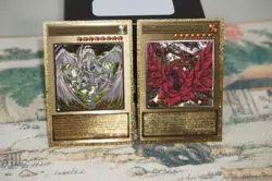 Yugioh Custom Gold Foil Cards Oricas Stardust Dragon Black Rose Dragon Set - Image 3