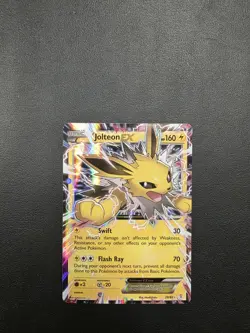 Pokemon Jolteon EX TCG Card 28a/83 Generations - Image 1