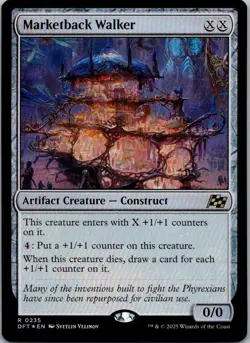 Marketback Walker 235 Rare Aetherdrift Magic: The Gathering Near Mint - Image 1