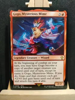 Gogo, Mysterious Mime - Final Fantasy Commander - Rare - NM (see pics) MTG - Image 1