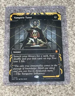 Magic: The Gathering Vampiric Tutor Sanguine Influence Instant Black 2026 - Image 1