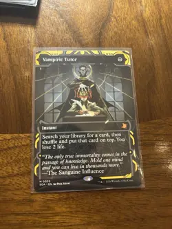 Magic: The Gathering Vampiric Tutor Sanguine Influence Instant Black 2026 - Image 3