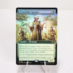 Formidable Speaker Extended Art Foil 366 MTG Lorwyn Eclipsed ECL NM - Image 1