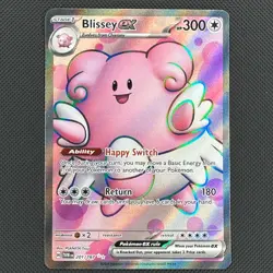 Blissey ex 201/167 Ultra Rare Twilight Masquerade Pokemon Near Mint - Image 1