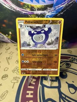 Pokemon TCG SWSH11: Lost Origin Poliwrath 085/196 Reverse Holo - Image 1