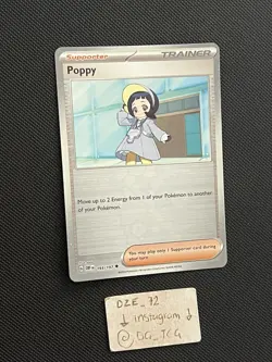 Pokemon Obsidian Flames - Poppy - 193/197 - Reverse Holo - M/NM - Image 3