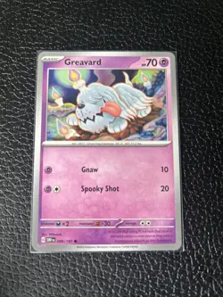 Pokemon TCG Greavard Sv03: Obsidian Flames 100/197 Common (99/197) - Image 1