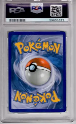 Pokemon Diamond And Pearl Secret Wonders #4 Entei Holo Cracked Ice PSA 8 - Image 2