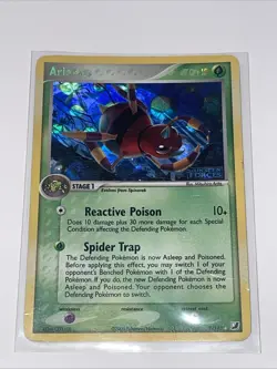 Pokemon TCG Ariados 2/115 - EX Unseen Forces Reverse Holo Stamped - Image 1
