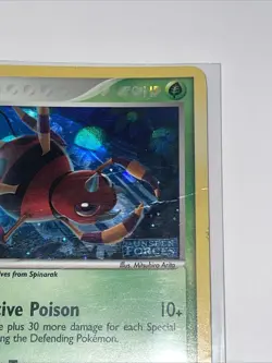 Pokemon TCG Ariados 2/115 - EX Unseen Forces Reverse Holo Stamped - Image 2