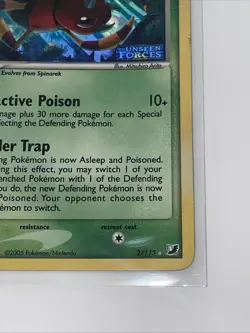 Pokemon TCG Ariados 2/115 - EX Unseen Forces Reverse Holo Stamped - Image 4