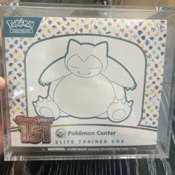 Pokemon TCG 151 Pokemon Center Elite Trainer Box ETB New Sealed with Case 820650854668 - Image 1