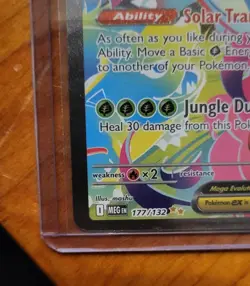Pokemon Mega Venusaur EX Special Illustration Rare 177/132 Box Shipped US Seller - Image 5