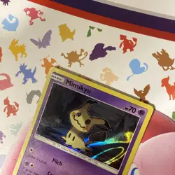 2017 Sun & Moon - Guardians Rising/ Mimikyu Basic/Rare Holo #58 - Image 1