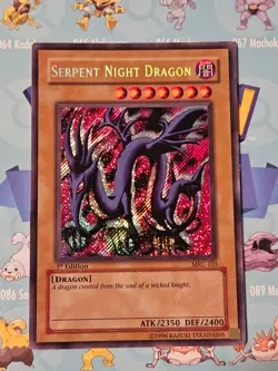 Yugioh Serpent Night Dragon MRL-103 Magic Ruler 1st Edition - Image 1