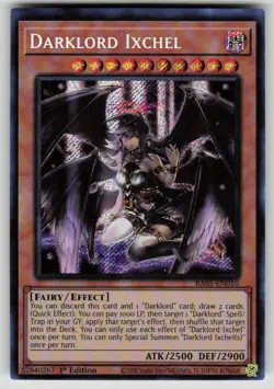 Darklord Ixchel (Secret Rare) Rarity Collection 5 RA05-EN010 NM Yu-Gi-Oh - Image 1