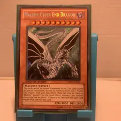Yu-Gi-Oh! Malefic Cyber End Dragon YMP1-EN004 Limited Secret Rare - Image 1