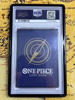 2024 ONE PIECE OP06-WINGS OF THE CAPTAIN MANGA ALTERNATE ART RORONOA ZORO PSA 10 - Image 2