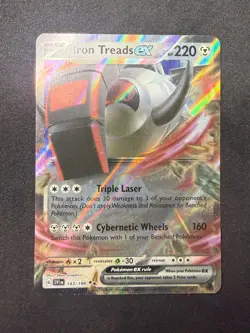 Iron Treads ex 143/198 SV1EN | English SVP Black Star Promo | Pokemon Card | NM - Image 1
