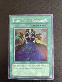 Dark Magic Curtain PP01-EN008 Secret Rare Yugioh LP - Image 1