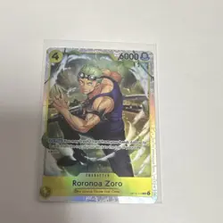 One Piece CCG Roronoa Zoro Character Card OP15-113 R Foil 4 Cost 6000 Power Eng - Image 2