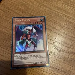 YuGiOh Card Santa Claws Ultra Rare Good Condition - Image 2