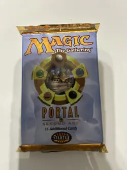 Magic the Gathering Portal Second Age 15 Card Booster Pack New Factory SEALED - Image 1