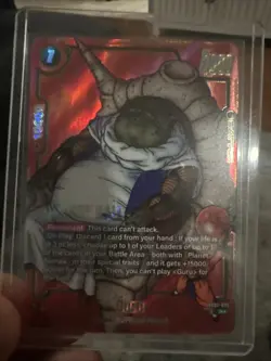 Guru Red Alternate-Art card from the Dragon Ball Super Fusion World SB-02 Manga - Image 3