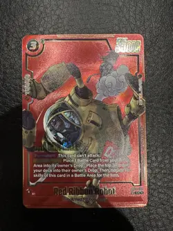 Red Ribbon Robot SB02-060 Alternate Art Manga Booster 02 Dragon Ball Card Englis - Image 4