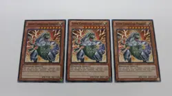 3x SUPER CONDUCTOR TYRANNO MONSTER 1ST ED BP02-EN046 RARE YUGIOH NM UNPLAYED - Image 1