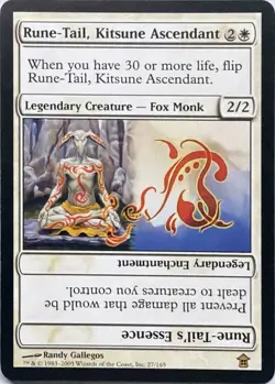Rune-Tail, Kitsune Ascendant Saviors of Kamigawa Regular - Image 1