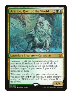 Arahbo, Roar of the World Custom Commander Deck MTG Magic the Gathering - Image 1