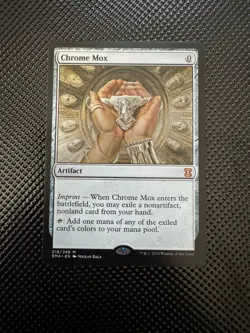 Magic The Gathering Chrome Mox, Eternal Masters Near Mint - Image 1